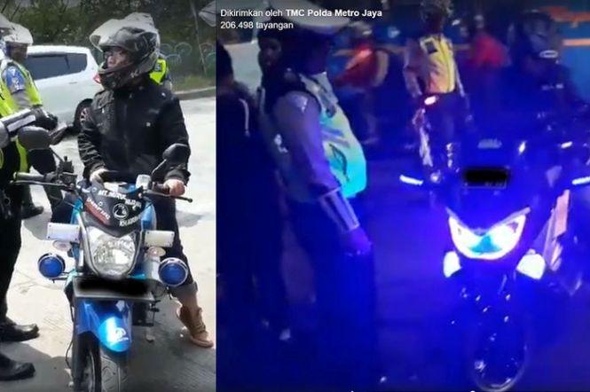  Masyarakat Mengeluh, Polisi Tindak Pengguna Rotator dan Sirine Kendaraan