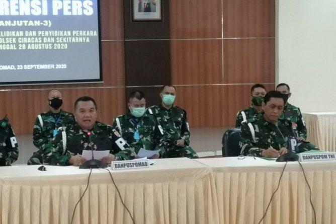  Danpuspomad Sebut Berkas Prada MI Akan Dilimpahkan ke Oditur Militer