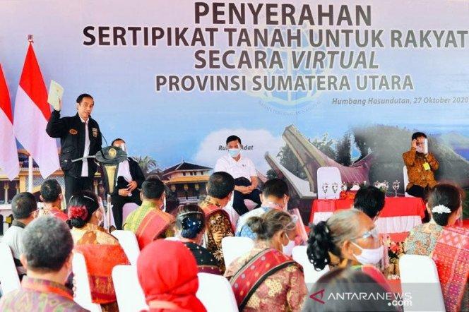  Presiden Tegaskan 2025 Seluruh Bidang Tanah Harus Sudah Bersertifikat 