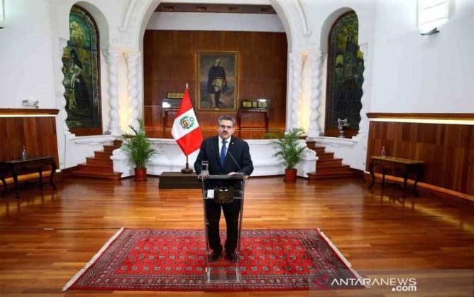  Ini Penyebab Presiden Peru Manuel Merino Resmi Mengundurkan Diri
