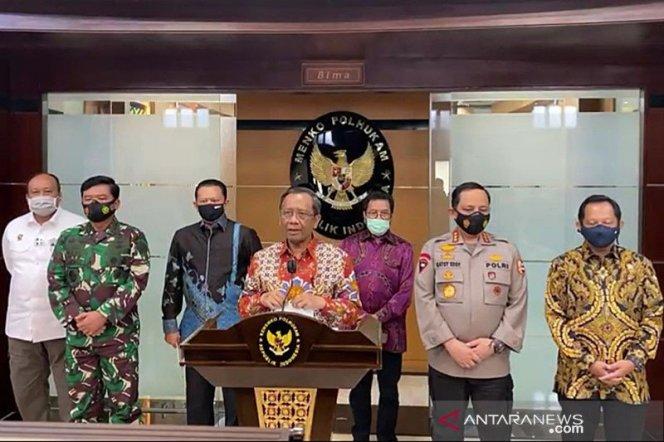 Menkopolhukam Mahfud Sebut Benny Wenda Lakukan Tindakan Makar