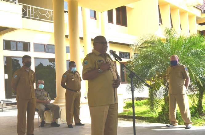  Bupati Samsudin Anggiluli Minta Netralitas ASN Tetap Terjaga