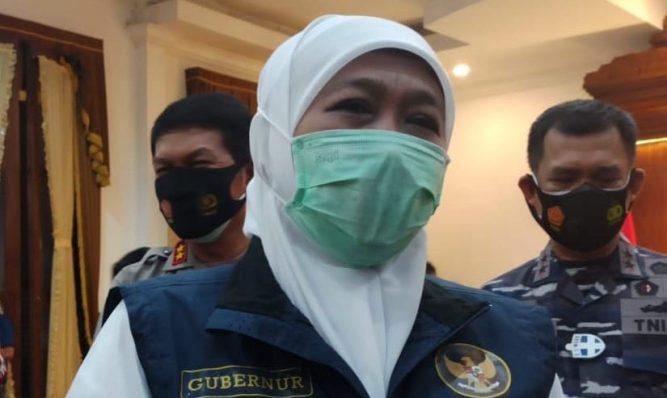  Khofifah Siap Jadi Orang Pertama Divaksin COVID-19 di Jatim
