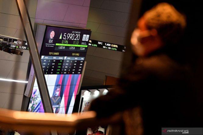  Ikuti Kenaikan Bursa Saham AS, IHSG Awal Pekan Menguat 45,25 Poin