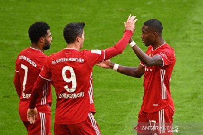  Kemas Trigol, Lewandowski Antar 10 Pemain Bayern Cukur Stuttgart 4-0