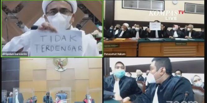  Jaksa Tegaskan Sidang Rizieq Shihab Tetap Digelar Virtual 