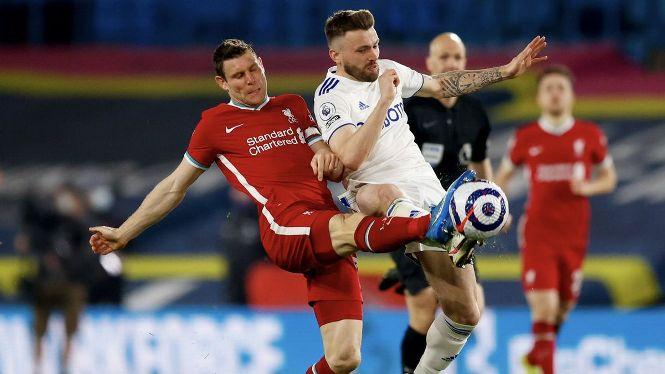  Kisruh Liga Super Eropa, Liverpool Vs Leeds  Main Imbang 1-1 