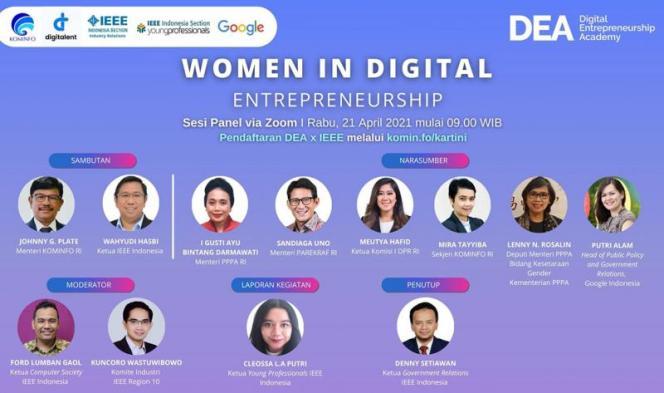  Kominfo Dorong Perempuan Berwirausaha Digital