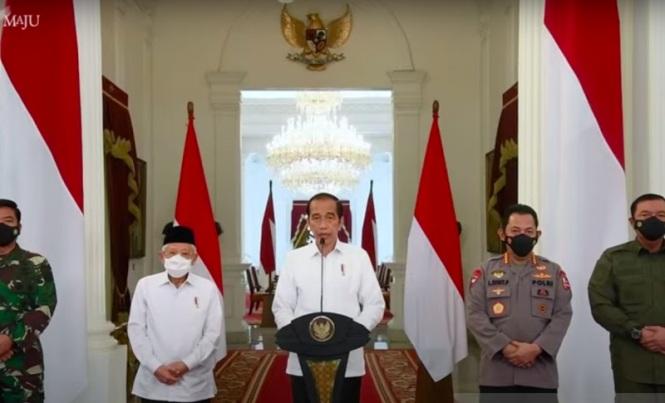  Presiden Beri Kenaikan Pangkat 53 Prajurit Gugur KRI Nanggala-402