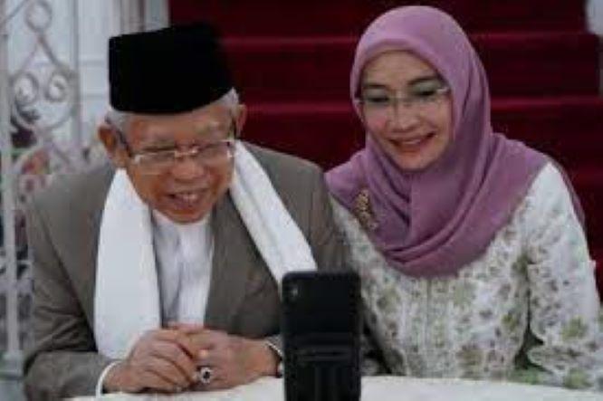  Secara Daring, Presiden Bersilaturahmi dengan Wapres