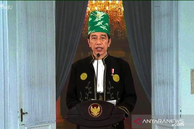  Presiden Jokowi Ajak Seluruh Masyarakat Gunakan Cara Luar Biasa Dalami Nilai Pancasila