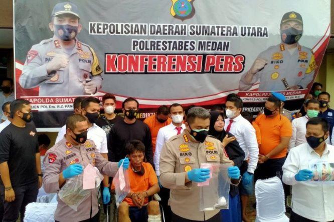  Beraksi di Lampu Merah Kota Medan, Tujuh Pelaku Begal Sadis Diringkus Polisi 