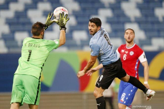  Copa America: 2021: Uruguay vs Chile Imbang 1-1