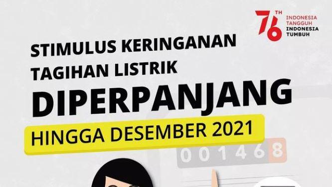  Pemerintah Perpanjang Stimulus Ketenagalistrikan hingga Desember 2021, Ini Mekanismenya