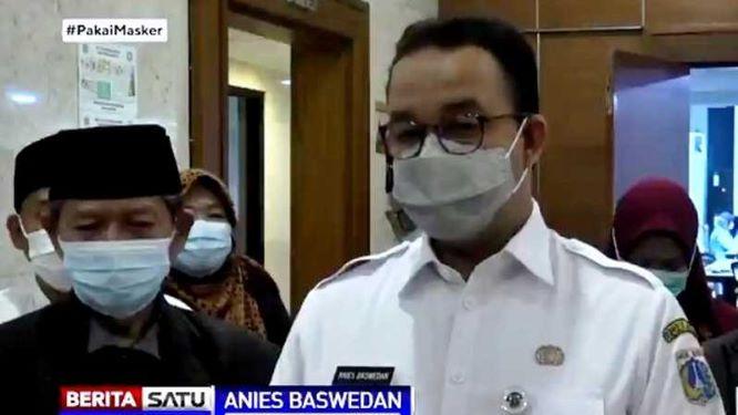  PPKM Level Dua, Gubernur Anies Atur Kantor Non-Esensial Pegawai WFO Menjadi 50 Persen