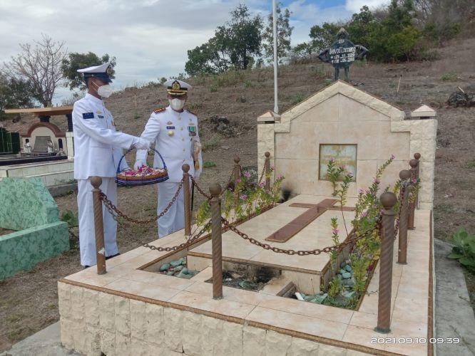  Danlanal Maumere Ingin Tularkan Visi Ekonomi Kemaritiman bagi Masyarakat Kabupaten Sikka
