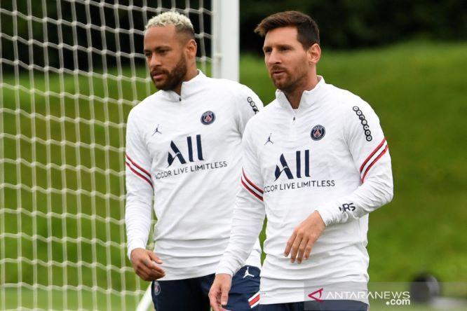  Lawan Brugge di Liga Champions, PSG Siap Turunkan Messi dan Neymar