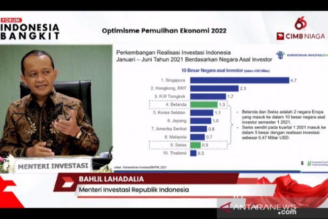  Eropa Mulai Jadikan RI Tujuan Investasi Alternatif
