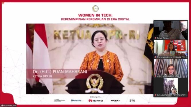  Puan Maharani Dorong Peningkatan Kapasitas dan Keterlibatan Perempuan di Industri Digital