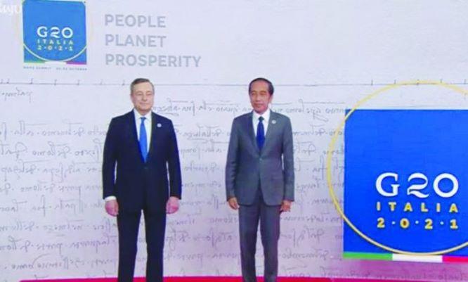  Presiden Jokowi Hadiri KTT G20 Roma, Ini Agendanya
