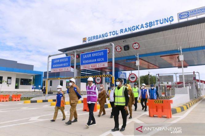  Resmikan Tol Serang-Panimbang, Presiden Sebut Akan Buka Investasi Wisata Tanjung Lesung