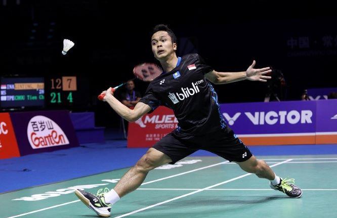  Kandas Dikalahkan Kunlavut di Babak Pertama, Ginting Gagal Pertahankan Gelar Indonesia Masters 