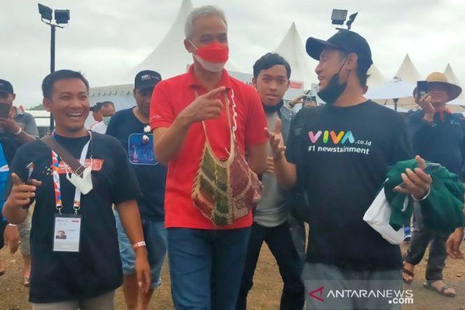  Nonton WSBK, Ganjar Bilang: Sirkuit Mandalika Lombok Keren Banget