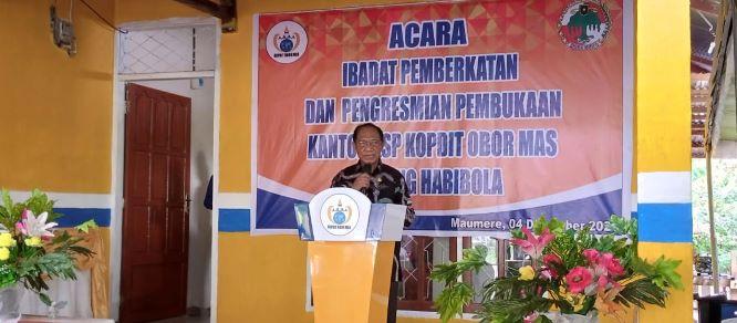  Serius Perhatikan Ekonomi Masyarakat, KSP Kopdit Obor Mas Resmi Buka Cabang di Habibola