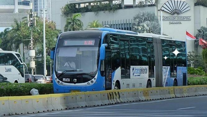  TransJakarta Buka Rute Baru Jakarta International Stadium-Harmoni