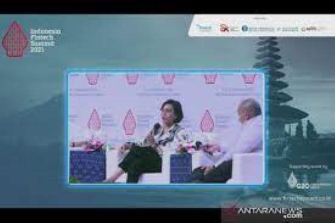  Sri Mulyani Sebut Pemerintah dan DPR Sedang Susun RUU Atur Fintech