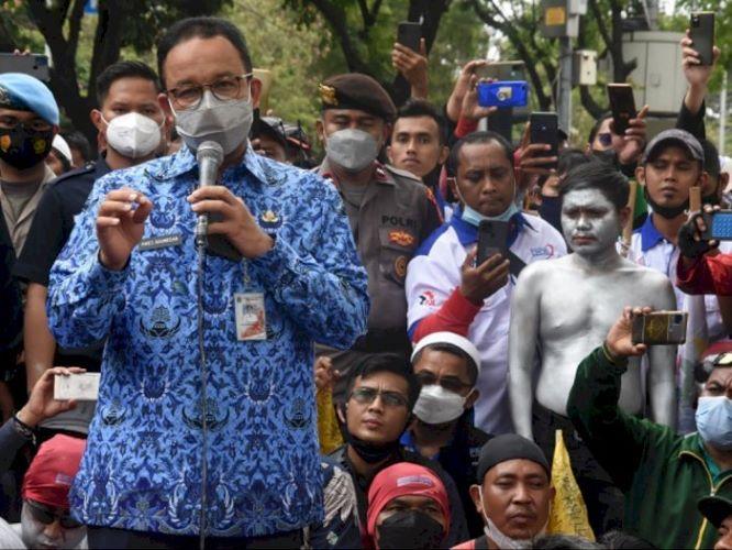  Revisi UMP 2022 DKI, Gubernur Anies Naikkan Jadi 5,1 Persen
