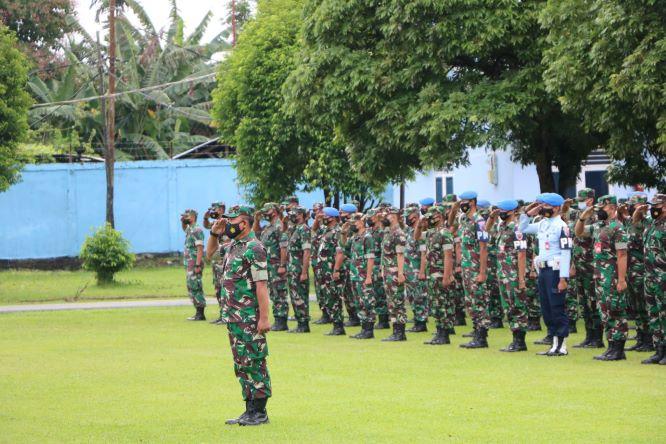  Apel Khusus di Lanud Silas Papare Mengawali Tahun Baru 2022 