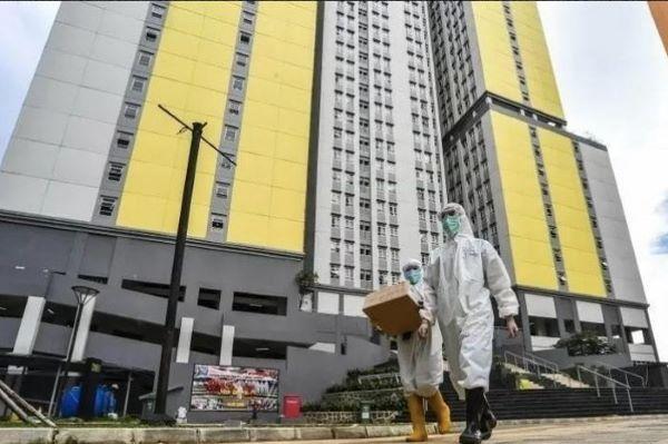  Hampir Lima Ribu Pasien COVID-19 Penuhi Wisma Atlet Kemayoran
