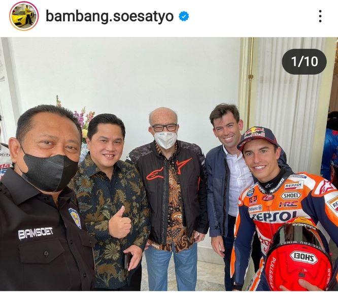  Bamsoet Nilai MotoGP Jadikan Indonesia Makin Dikenal Penduduk Dunia