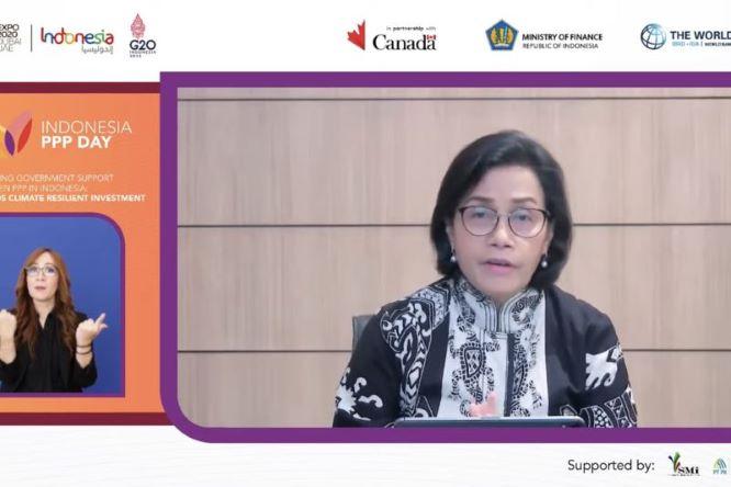  Menkeu Sri Mulyani Dorong Pembiayaan Swasta untuk Infrastruktur Berkelanjutan