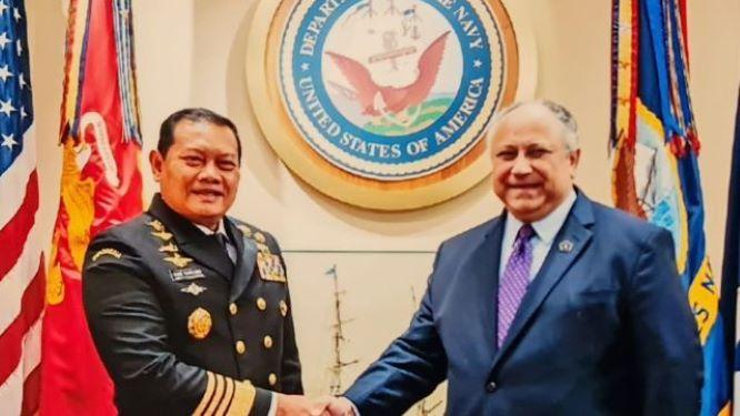 Kasal TNI AL Akan Terus Lanjutkan dan Tingkatkan Kerja Sama Strategis dengan AS