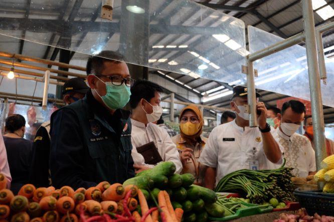  Jelang Ramadan, TPID Depok Monitoring Harga Kebutuhan Pokok di Pasar Sukatani