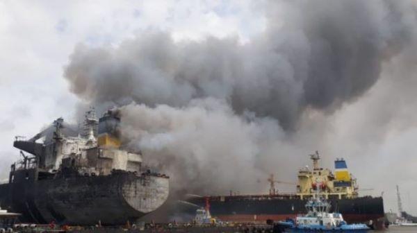  Ledakan Kapal Tanker Hong Kong, 5 ABK WNI Selamat