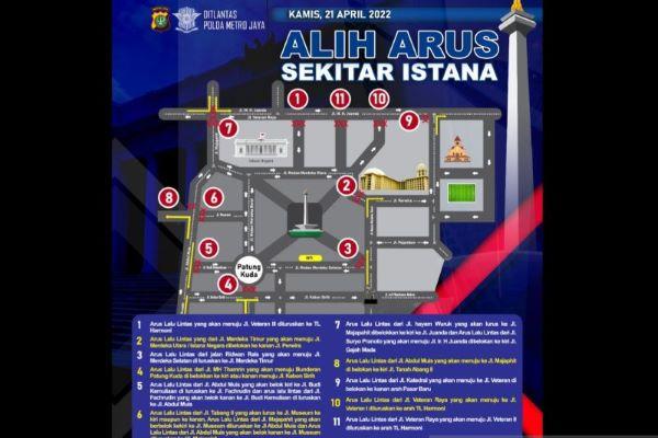  Polda Metro Antisipasi Aksi Mahasiswa dan Siapkan Rekayasa Arus Lalin