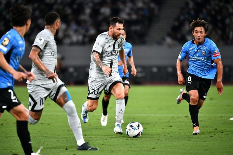  Penuh Drama, Lionel Messi Cetak Gol di Jepang