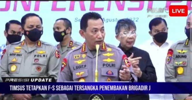 Kasus Penembakan Brigadir J Terancam Dihukum Mati, Timsus Polri Tetapkan Empat Tersangka