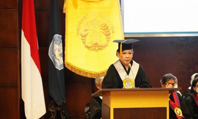 Dikukuhkan Jadi Guru Besar, Prof. Omas Sebut Indonesia Bisa Capai Visi Indonesia Emas 2045