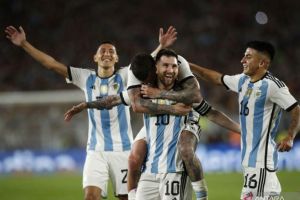 Lionel Messi Cetak Gol, saat Argentina Menang 2-0 atas Panama
