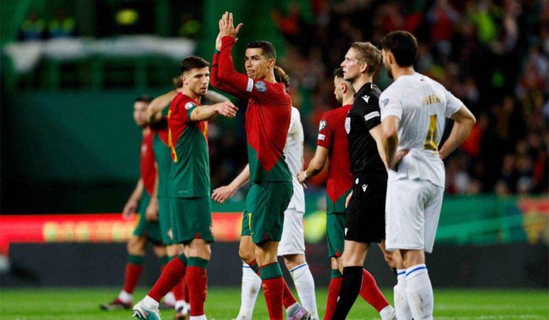  Ronaldo Cetak Dua Gol, Portugal Libas Liechtenstein 4-0