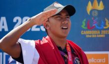 Rashif Amila Sumbang Emas Pertama untuk Indonesia di SEA Games 2023