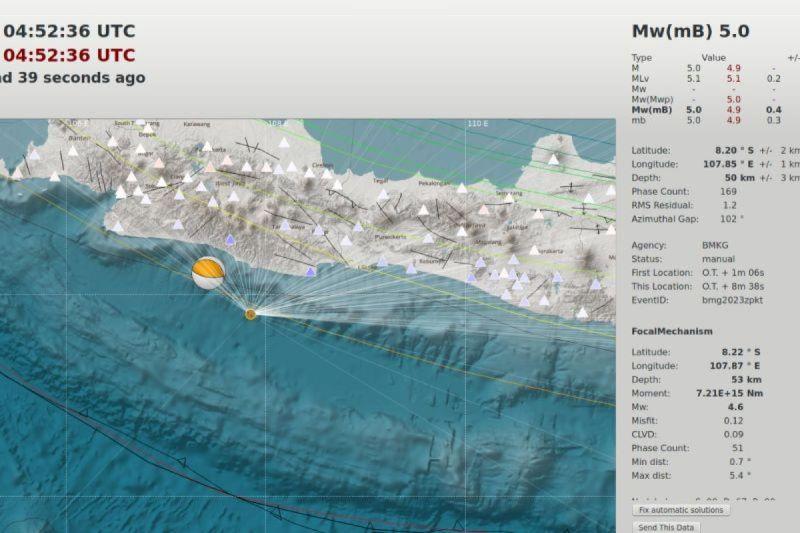  BMKG Ungkap, Gempa Bayah Banten akibat Lempeng Menujam
