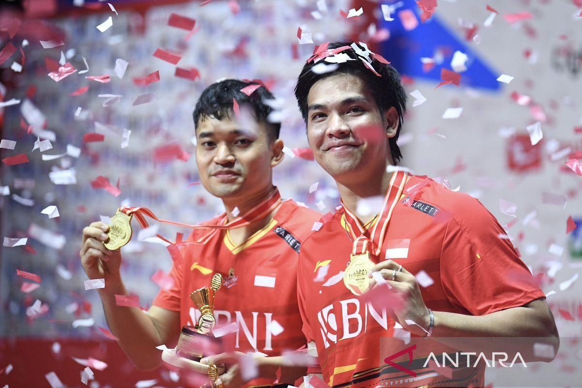 Ganda Putra Indonesia Juarai Indonesia Masters 2024