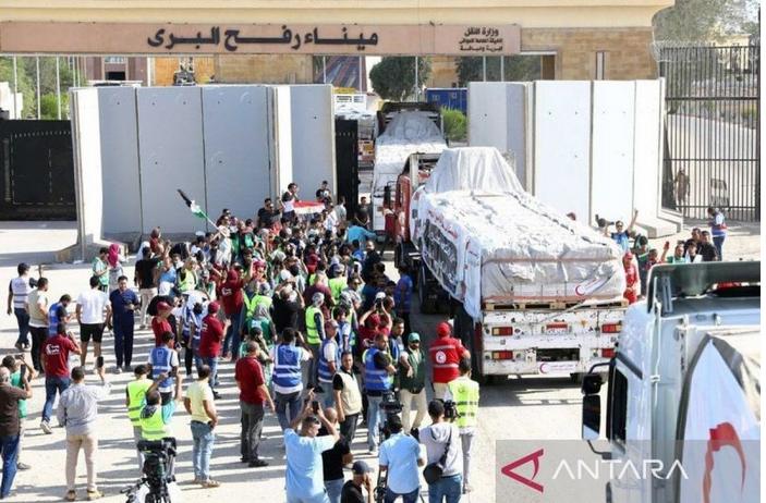  Aktivis Sayap Kanan Israel, Hadang Truk Kemanusiaan Masuk Gaza