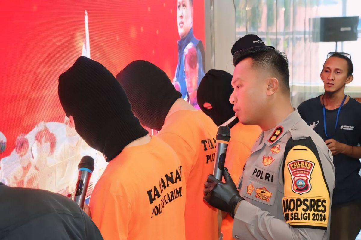  Polres Karimun Gagalkan Peredaran 1,6 kg Sabu dari Malaysia