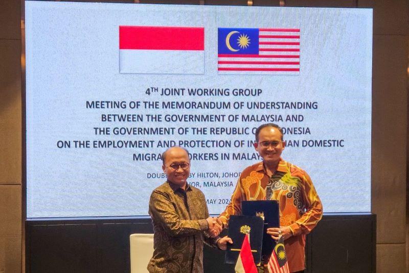  RI-Malaysia Bentuk Satgas Percepat Integrasi Sistem Penempatan PMI